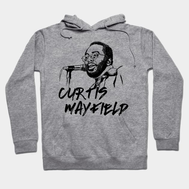 Curtis Mayfield Hoodie by ThunderEarring